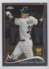 2014 Topps Chrome Christian Yelich #215 fm0