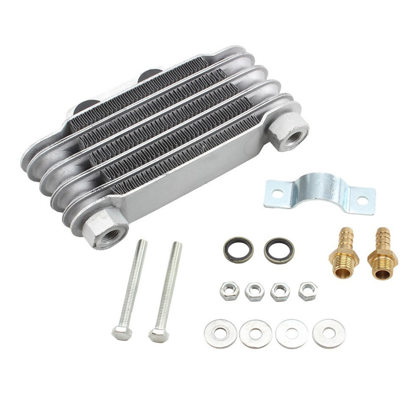 Cooling Solution 100cc-250cc 65ml Engine Oil Cooler Oil Cooler 7 Row A
