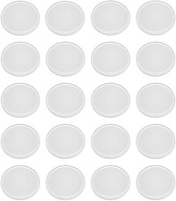 Glass Table Top Anti Slip Bumpers 20PCS Non-Adhesive Silicone Pads for Glass Tab