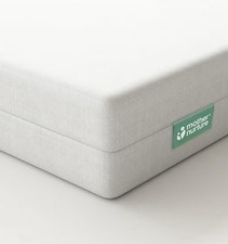 Mother Nurture Eco Fibre Cot Bed Mattress (120 X 60Cm X 10Cm) Breathable Baby Co