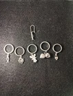 Vintage James Avery Jewelry Lot 4 Rings 1 Earring Sterling Silver