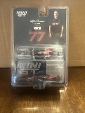 Mini GT Alfa Romeo C43 77 Valtteri Bottas 2023 F1 Australian GP MGT00729 1/64