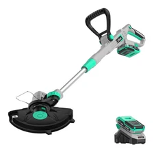 20V Cordless String Trimmer and Edger, 12" Electric Weed Wacker with Auto Lin...