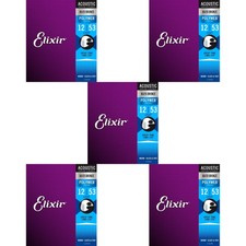 Elixir Strings 11050 Polyweb 80/20 Bronze Aco...