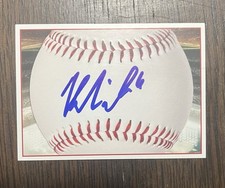 Kayson Cunningham Signed Baseball Card Auto Autograph Arizona Diamondbacks