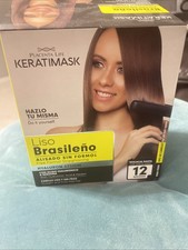 KERATIMASK Keratin Treatment Brazilian Straightening Kit with Hyaluronic 2024 