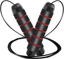 Speed Jump Rope Adjustable Skipping Rope Tangle Free Fitness Exercise Rope