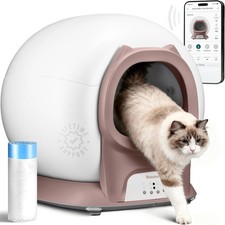 Imagen de Petcove PurrTek Automatic Litter Box - Pink (Open Box)