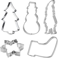 Gastromax Ausstechformen Weihnachten 5Er Set Edelstahl Rostfrei