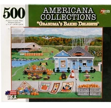 29048 - Grandma's Baked Delights 500 Piece Jigsaw Puzzle for Toys and Games, Use