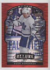 2020-21 Upper Deck Allure Rookie Red Rainbow Egor Korshkov #85 05ds