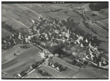 ZZ-6805/Gerach Photo Aerial Photo 18 x 13 cm approx. 1935