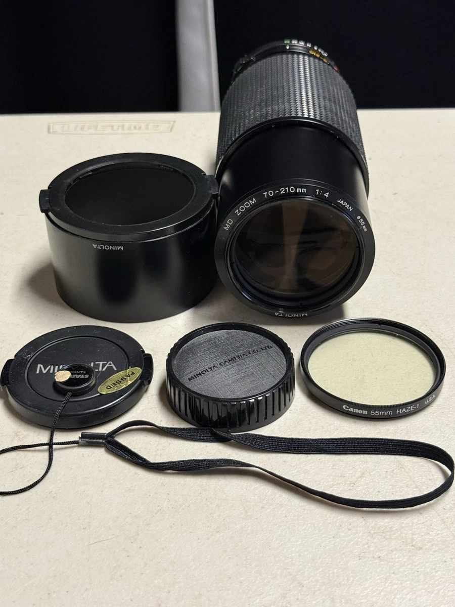 Minolta MD 70-210mm Focal Camera Lenses for sale | eBay