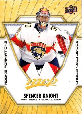 2021-22 Upper Deck MVP #RF-4 Spencer Knight Rookie Formations