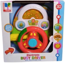Electronic Busy Driver Educational Baby Kids Learning Wheel Toy By Learning Year