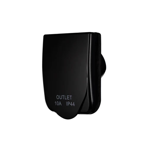 Transco 10amp IP44 Power Outlet black/white - Picture 8 of 8