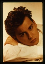 Johnny Depp 21 Jump Street Dreamy Teen Idol Pin up Original 35mm Transparency 