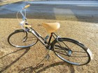 DUNELT Antique English Bycycle Sturmey Archer 3 speed Twist grip control Nice & — photo 8