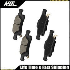 4x Brake Pads Rear for 2011 2012-2023 Dodge Durango; 11-2021 Jeep Grand Cherokee