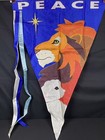 Holiday Christmas Flag Peace Lion Lamb Outdoor Double-sided 32" x 48"