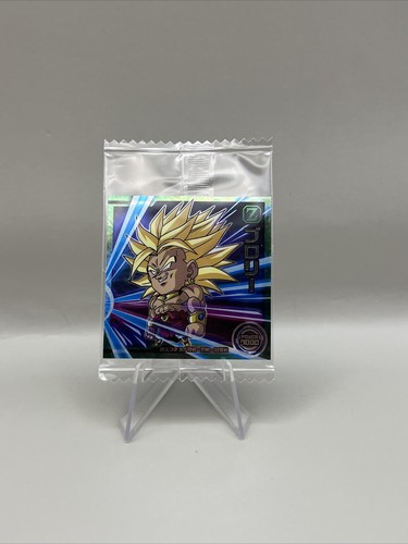 Dragon Ball sticker S5-25 BROLY PRISM HOLO BANDAI JAPAN 2022