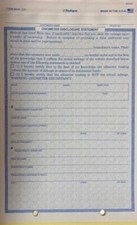 Odometer Disclosure Statement ODOM-103N (100 per pack) (R75)