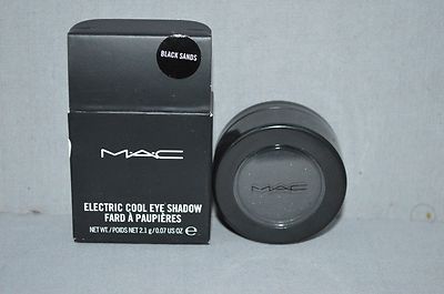 Mac Electric Cool Eye Shadow Black Sands 0.07oz New Boxed