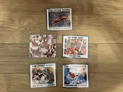 Stone Roses Maxi Collection 5 CD Singles Box ZD 45 146 MQ C86 Ian