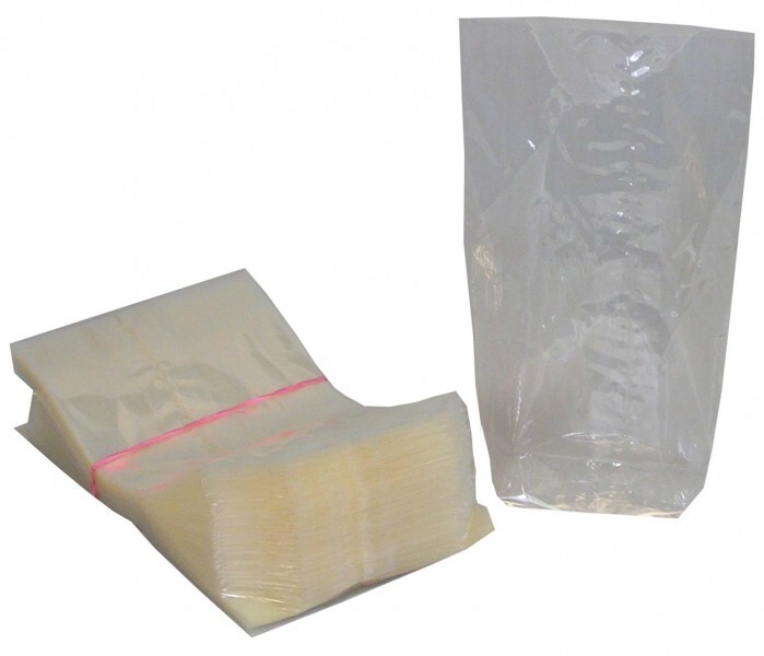 500 Cello Bodenbeutel transparent 115 x 190 + 44 mm Kekstüten Zellglas- Beutel