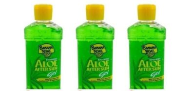 BL Banana Boat Aloe After Sun Gel 8 oz - THREE PACK