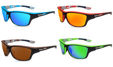 Sunglasess, Men's / Womens Polarized UV400, Polycarbonate Frames, Red,Brown,Blue