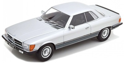 Mercedes C107 450 SLC 5.0 1980 silber Modellauto 180793 KK-Scale 1:18