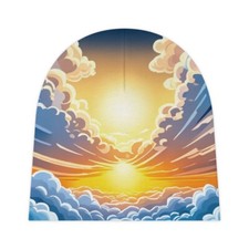 Baby Beanie Cloudy Sun