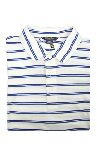 Brooks Brothers Slim Fit White Striped 