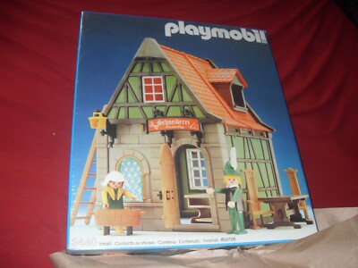 Playmobil Schneiderei (仕立て屋) おもちゃセット　昭和 Playmobil Schneiderei (仕立て屋) おもちゃセット 昭和 - メルカリ
