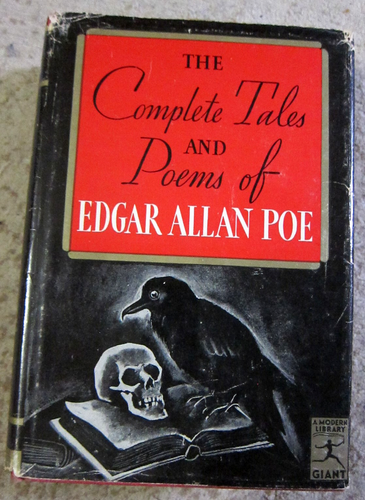 1938 The Complete Tales and Poems by Edgar Allan Poe-A Modern Library Giant book