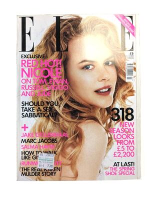 Elle UK Magazin März 2003 Nicole Kidman