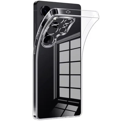 KK KENIK Case For Samsung S25Ultra S24Ultra S23 S22 S20 S21 S8 S25FE Clear Silicone Cover