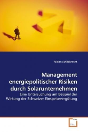 Thumbnail - Management Energiepolitischer Risiken Durch Solarunternehmen Eine