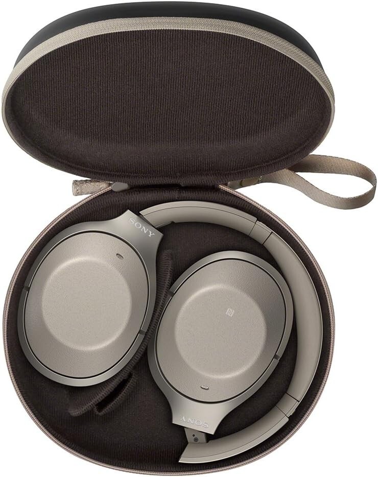 Sony WH1000XM2 Over-Ear Wireless Bluetooth Headphones - Gold