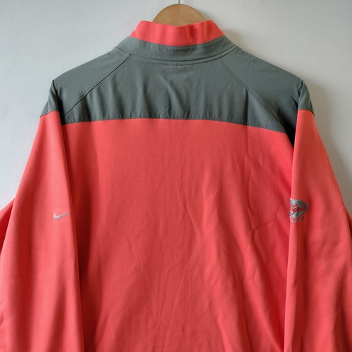 Nike Golf Mens 1/2 Zip Tour Performance Pullover Size XL Coral Sweater Jacket - Picture 9 of 14