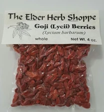 Goji Berry (Lycii) Whole 4 oz. - The Elder Herb Shoppe