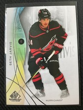 Seth Jarvis 2024-25 Upper Deck SP Game Used Base Card #99