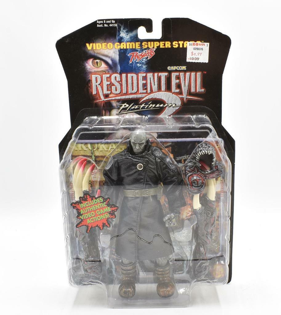 Details about Platinum Tyrant Mr. X NEW MOSC Resident Evil 2 Toy Biz 1998 Action Figure