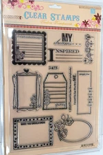 Prima Marketing - Clear Stamp Set, New