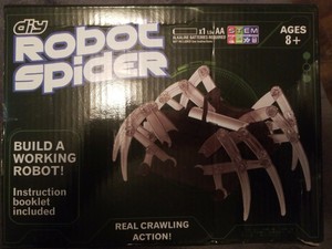 diy robot spider stem