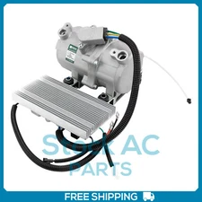 ELECTRIC AC AIR CONDITIONING COMPRESSOR UNIVERSAL APP - CARS, TRUCK&VANS - 12V