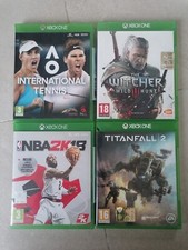 MIX GIOCHI XBOX ONE ITA. The Witcher Nba2k18 Tennis Titanfall