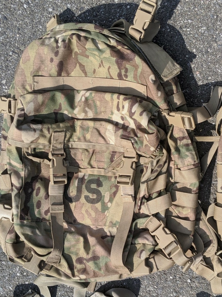 Multicam OCP USGI Army Assault Pack 3 Day Backpack + Hydration