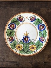 Piatto CERAMICA DECORATA A MANO anni '30